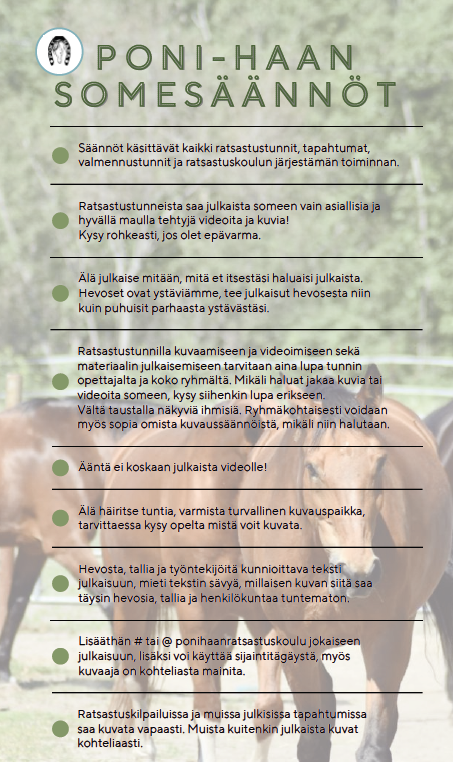 Poni-Haan Somesäännöt