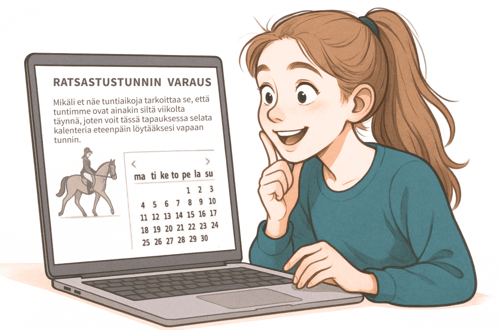 Ratsastuskoulu-Poni-Haka-varaa-ratsastustunti-varausvarausjarjestelmasta kuva.png